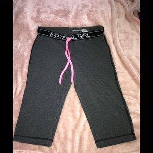 Material Girl Super cropped leggings